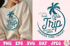 Girls trip Boston, Ma 2025 svg Product Image 2