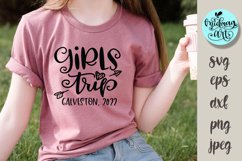 Girls trip Galveston 2022 svg, summer svg Product Image 1