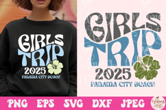Girls trip Panama City Beach 2025 svg Product Image 2
