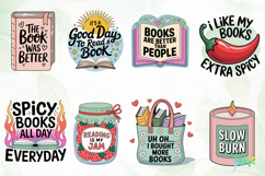 Girly Bookish PNG Sublimation Product Image 4