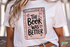 Girly Bookish PNG Sublimation Product Image 2