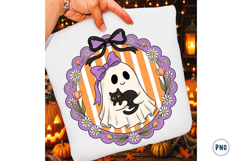 Girly Ghost Cat PNG Product Image 1