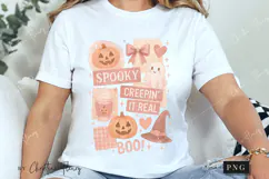 Girly Halloween Collage PNG | Halloween PNG Product Image 4