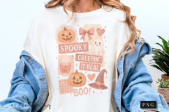Girly Halloween Collage PNG | Halloween PNG Product Image 6