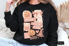 Girly Halloween Collage PNG | Halloween PNG Product Image 2