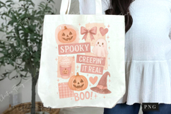 Girly Halloween Collage PNG | Halloween PNG Product Image 7