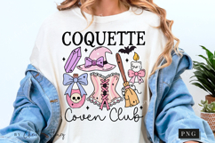 Coquette Coven Club Halloween PNG | Coquette Girly PNG Product Image 5