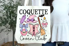 Coquette Coven Club Halloween PNG | Coquette Girly PNG Product Image 7