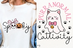Girly Halloween PNG Bundle - 17 Coquette Halloween Designs Product Image 4