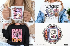 Girly Halloween PNG Bundle - 17 Coquette Halloween Designs Product Image 5
