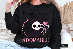Drop Dead Adorable Halloween PNG | Coquette Girly PNG Product Image 5
