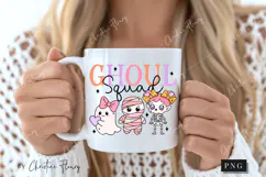 Ghoul Squad Halloween PNG | Coquette Girly PNG Product Image 2