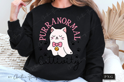 Purranormal Cattivity Halloween PNG | Coquette Girly PNG Product Image 5