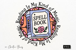 Bookish Halloween PNG | Coquette Girly PNG Product Image 1
