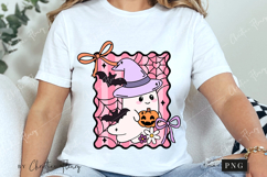 Girly Ghost Halloween PNG | Coquette Girly PNG Product Image 3