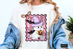 Girly Ghost Halloween PNG | Coquette Girly PNG Product Image 4