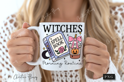 Witches Morning Routine Halloween PNG | Coquette Girly PNG Product Image 2