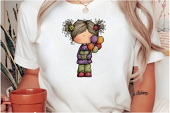 Girly Happy New Year girl Sublimation Product Image 2