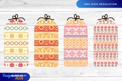 Girly Shaped Tags with Pattern Product Image 1
