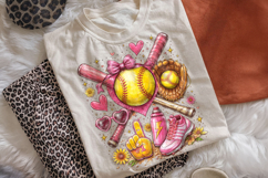 Softball Girly PNG Sublimation, Softball Mama PNG, Sports Product Image 3