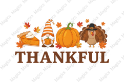 Girly Thanksgiving Thankful Png Product Image 1