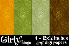 Girly Things Color Palette, 12x12 Mandala Pattern Background Product Image 1