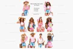 GlamArtZhanna, Travel clipart, Girly Travel Clipart, Pink Travel Clipart, Pink Summer PNG, Summer clip art, Vacation clipart, travel girl clip art, vacation girl image, Traveller Clipart, Travel PNG, Summer Graphics, Chic Travel Clipart, suitcase clip art