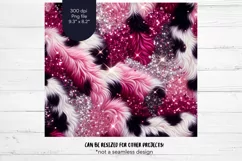 Girly Tumbler Wrap Glitter Cow Print Tumbler Sublimation