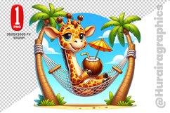 Girraffe Clipart - PNG File Product Image 1