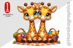 Girraffe Clipart - PNG File Product Image 1