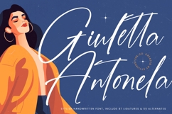 Giuletta Antonela - Stylish Handwritten Font Product Image 1