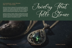 Giustina Kelani - Stylish Calligraphy Font Product Image 7