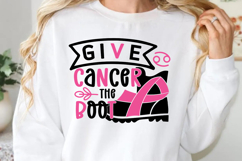 Give cancer the boot SVG, Cancer Awareness SVG Product Image 1