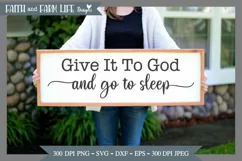 Give it to God SVG, png, eps, sublimation, printable Product Image 1