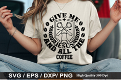 Coffee SVG Design - Coffee For My Sanity and your safety Product Image 4