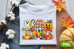 Give Thanks PNG | Fall Sublimation | Fall PNG | Autumn PNG Product Image 2