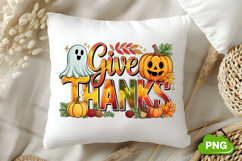Give Thanks PNG | Fall Sublimation | Fall PNG | Autumn PNG Product Image 4