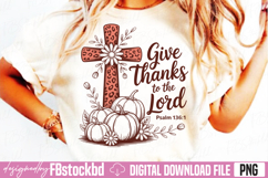 Give Thanks To The Lord PNG Product Image 2