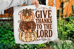 Give Thanks To The Lord Png,Christian Fall Sublimation Png Product Image 4