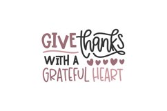 Give Thanks With A Grateful Heart Product Image 1