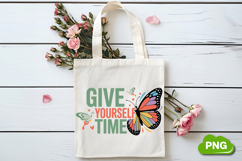 Give Yourself Time PNG, Butterfly PNG, Butterfly Clipart Product Image 4