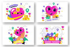 10 Happy Giving Tuesday Illustration Product Image 2