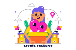 10 Happy Giving Tuesday Illustration Product Image 4