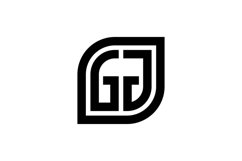GJ Logo design Product Image 1
