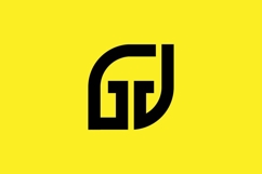 GJ Logo Design Product Image 1