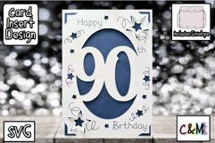 Birthday card | Card Insert | Birthday | SVG | 18-90 Product Image 20