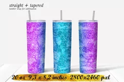 Abstract tumbler,Glitter tumbler,20 oz skinny tumbler Product Image 1