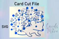 pop up Hedgehog, Cut card design, bundle, card making Product Image 1