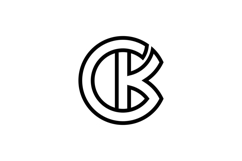 GK KG Logo Design Product Image 1
