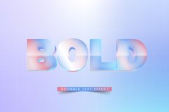 Editable Text Effect for Illustrator. Vector Graphic styles Product Image 1